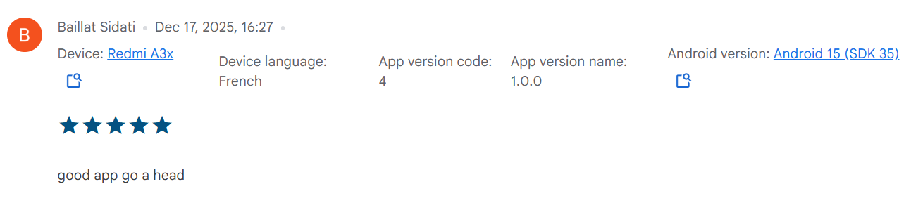Google Play Review 6